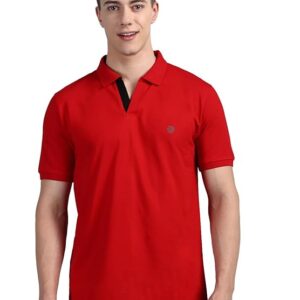 Lux Cozi Men's Cotton Regular Fit Polo T-Shirt
